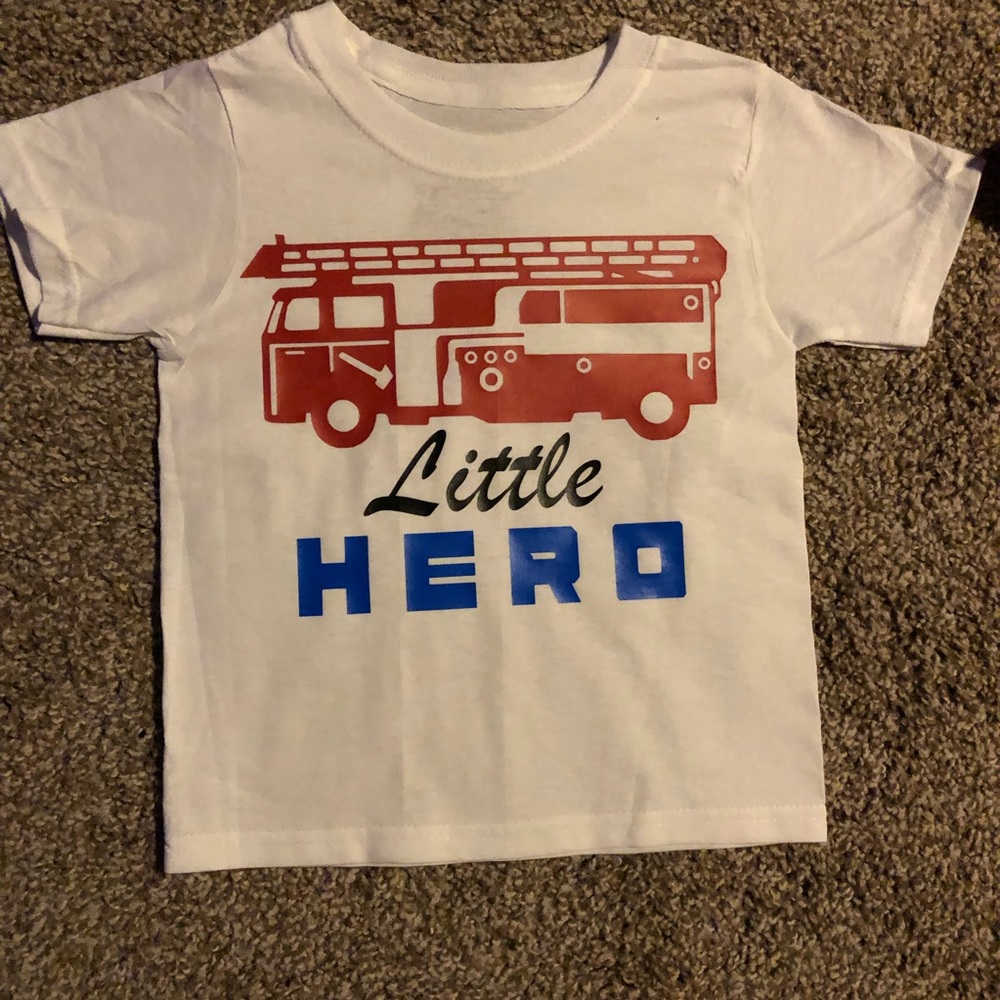 Made to order Little Hero Fire Truck 🚒 Shirt